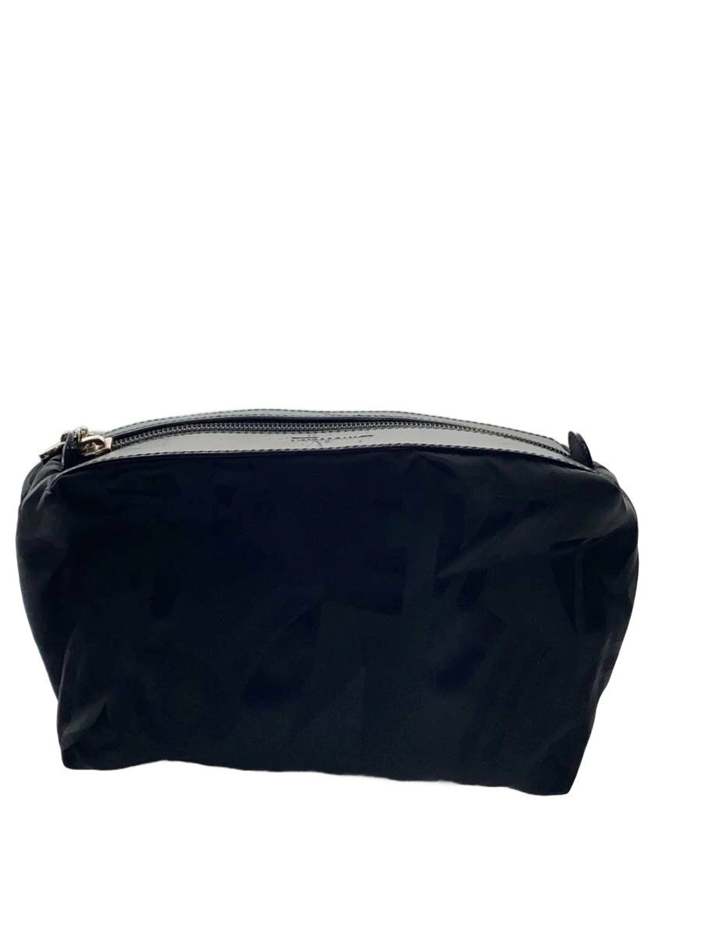Salvatore Ferragamo Pouch Clutch Black All over
